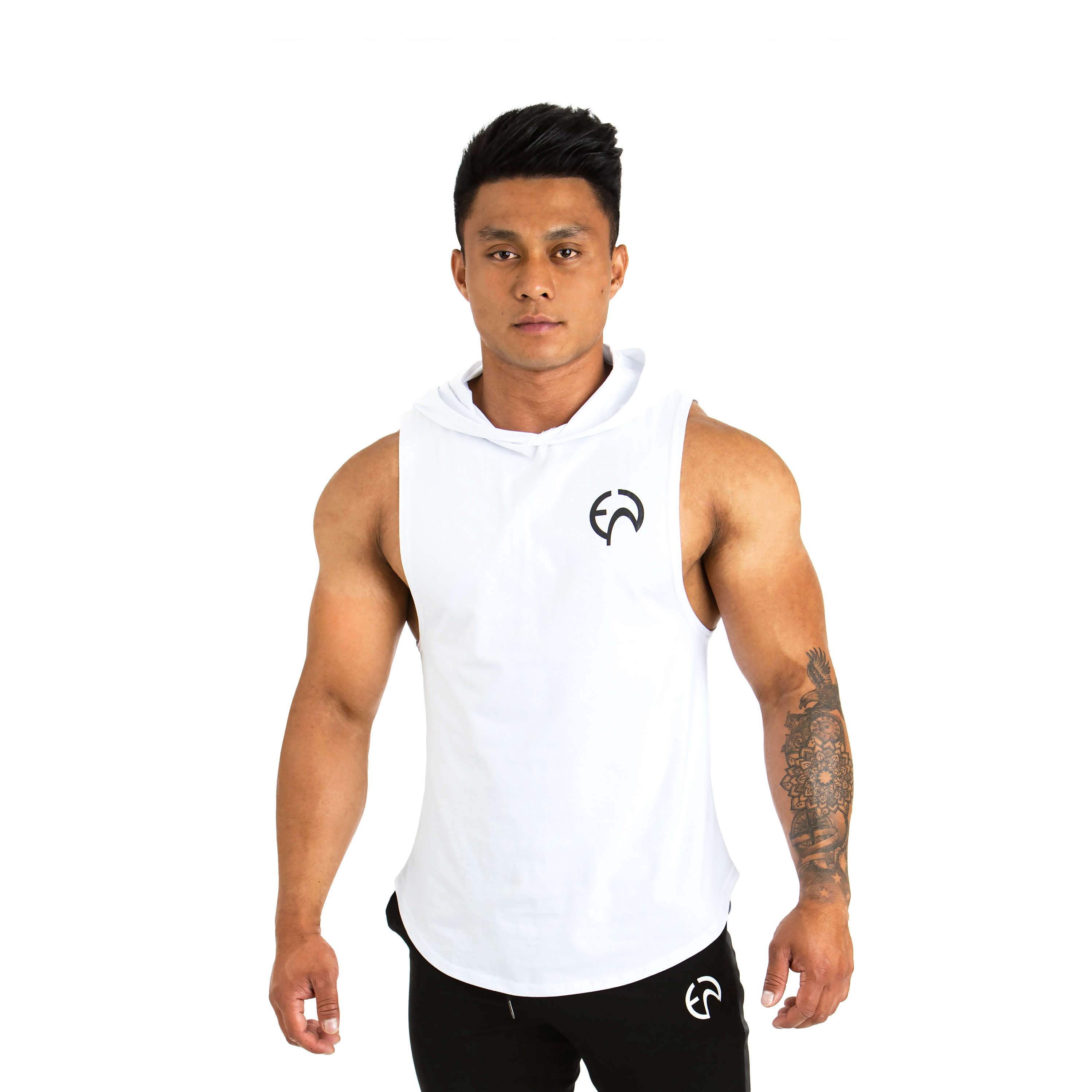 Ignite Hooded Tank - White